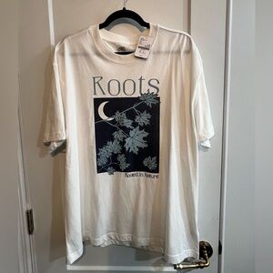 Roots Ecru T-Shirt